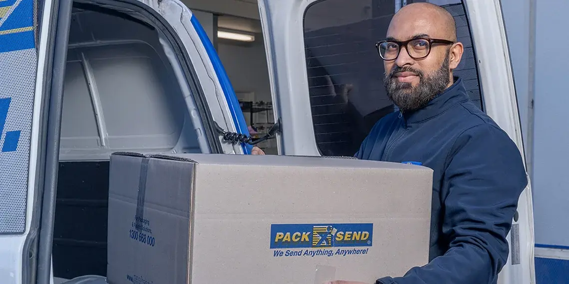 Packsend Homepage Mobile WEBP